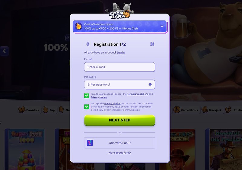 Discover spinbara casino bonus